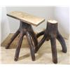 Image 1 : 2 handmade plant stands