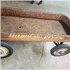 Image 1 : Radio Flyer red wagon vintage original - not red any more but graphics look nicer than allot we see