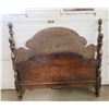 Image 1 : Headboard and footboard (no runners) ( from Estate) approximately 55" wide