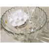 Image 3 : vintage punch bowl set glassware with bowl, spoon and glasses/cups ( from Estate)