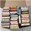 Image 2 : large lot of 8 track tapes vintage original rock and roll, plus Disney, Abba