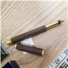 Image 3 : custom made wood barrel fountain pen with box wooden barrel
