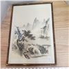 Image 2 : Antique oriental signed framed watercolor
