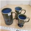 Image 1 : three Wade Irish porcelain mugs