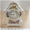 Image 2 : small bone China mantle clock GWO