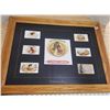 Image 1 : cigar box covers vintage print framed 21" x 27"