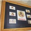 Image 2 : cigar box covers vintage print framed 21" x 27"