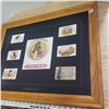 Image 3 : cigar box covers vintage print framed 21" x 27"