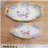 Image 1 : matching hand painted Bavaria / Germany serving dishes