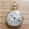 Image 2 : Gold tone pocket watch