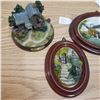 Image 2 : Hand crafted Cumbria England Wall plaques and lite up house