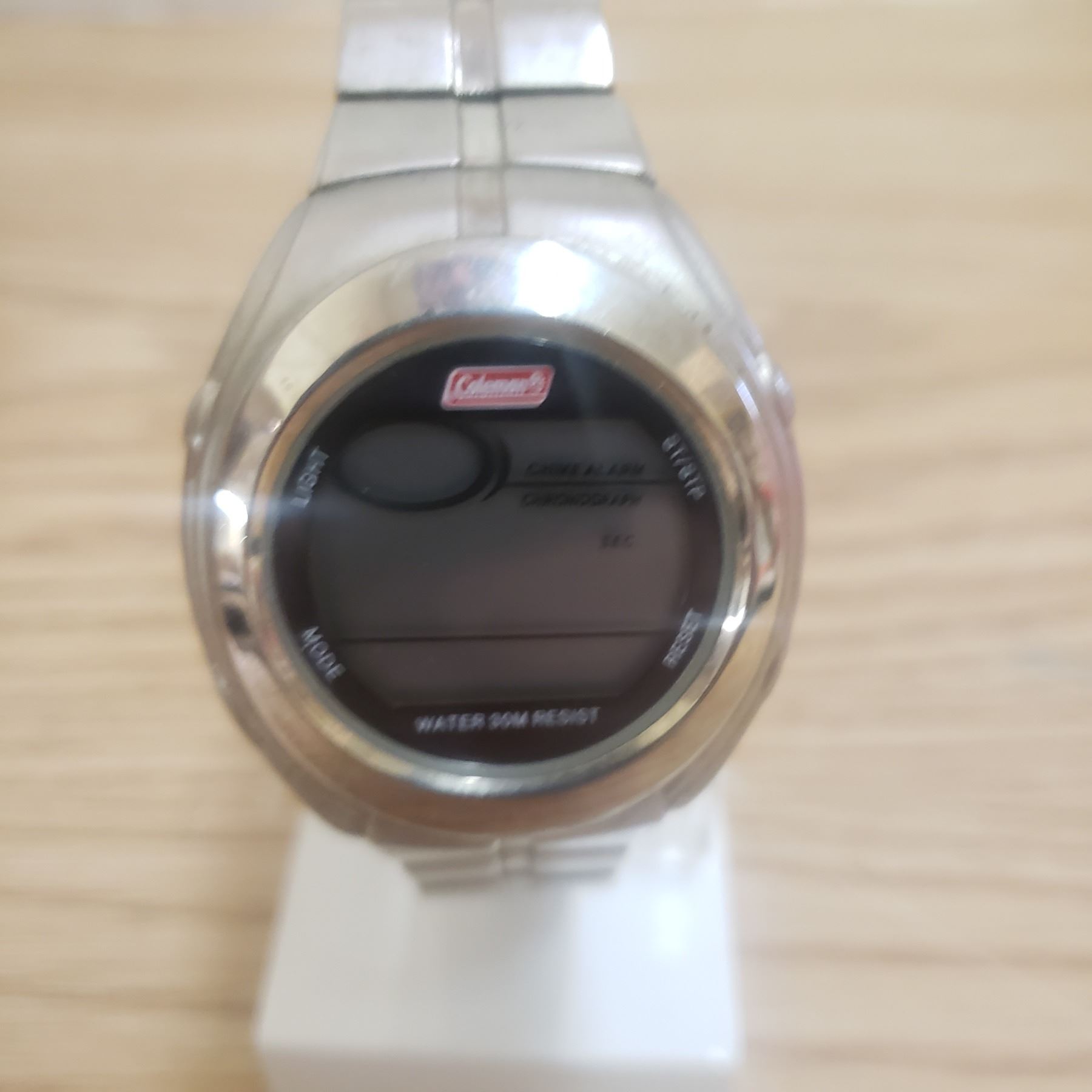 Coleman stainless quartz wrist watch