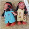 Image 5 : 4 vintage native dolls