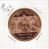Image 1 : 1 OUNCE COPPER  .999 FINE - US CIVIL WAR - ROBERT E. LEE
