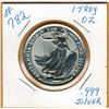 Image 1 : 2018 1 OUNCE SILVER - .999 FINE SILVER - BRITISH BRITANNIA