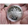 Image 2 : 1994 CANADIAN CASED SILVER DOLLAR - RCMP DOG TEAM PATROL  (.925 Silver)