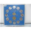 Image 1 : 1992 CANADIAN 125 YEAR 25 CENT & DOLLAR COIN SET