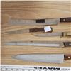 Image 3 : 5 gourmet knives, made in Japan - Sakana, Barclay forge