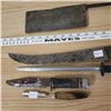 Image 2 : vintage knives, cleaver, sharpener and machete made in Solingen Germany German