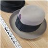 Image 2 : 2 1960s hats Fedoras,  Royal Stetson