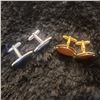 Image 4 : 2 signed Anson cufflinks, 1 goldstone