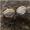 Image 2 : 2 cufflinks and tie pin with N engraved