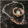 Image 1 : new "rose gold" watch and necklace