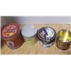 Image 1 : 4 tobacco cans