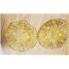 Image 1 : pair of yellowware yellow dishes