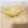 Image 2 : yellow glass bowl