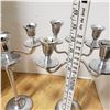 Image 2 : pair of aluminum candle sticks