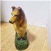 Image 4 : vintage chalkware collie dog