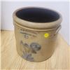 Image 1 : rare WE welding salt glazed 2 gallon crock 1860s
