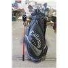Image 1 : Callaway Gold Bag & Spalding Executive Irons and Wedges + 2 Callaway Clubs