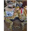 Image 1 : BOX OF CHRISTMAS BULBS, DECORATIONS, LARGE XMAS STAR