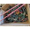 Image 2 : BOX OF CHRISTMAS BULBS, DECORATIONS, LARGE XMAS STAR
