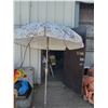 Image 1 : PATIO UMBRELLA -SOME SMALL HOLES, PERFECT FOR SHADE