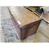 Image 4 : VINTAGE METAL TRUNK