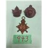 Image 1 : 3 Saskatchewan Medals 1-1914 overseas and 2 others