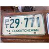 Image 2 : 2 Saskatchewan trailer license plates
