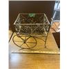 Image 1 : Wrought iron cart - decorative