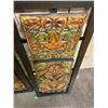 Image 3 : 2 metal decorative wall hangings 33" tall x 13" wide