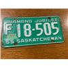 Image 2 : 1965 Saskatchewan license plate - farm plate