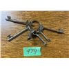Image 1 : 6 original skeleton keys