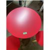 Image 2 : Childs table and 2 chairs (table 23" across)