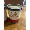 Image 3 : Esso marvel lube tin 1 lb and Esso Mavel lube grease tin