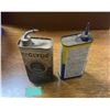 Image 6 : 2 RuGlyde lubricant tins metal tops