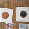 Image 3 : Centennial stamps and coins with pin 1967 lot