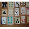 Image 1 : assorted vintage buttons and cards