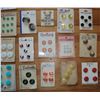 Image 2 : assorted vintage buttons and cards